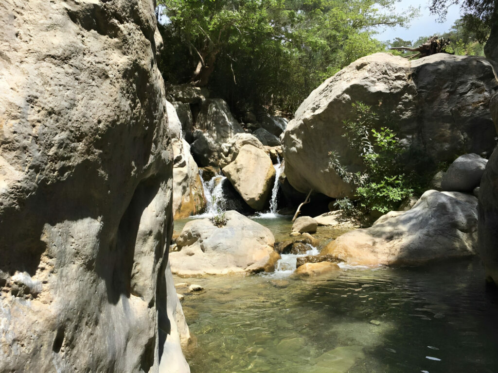 Natural pools of Sarakina